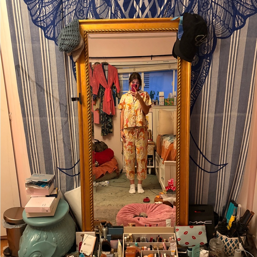 Women's Pink Pajama Set